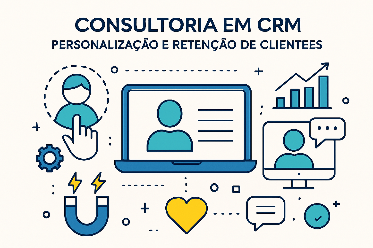 Consultoria em CRM focada em personalização e retenção de clientes