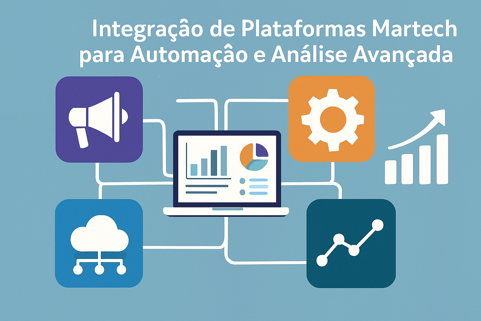Integração de plataformas Martech para automação e análise avançada